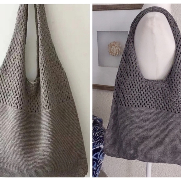 New Crochet Large Shoulder bag - Picture 1 of 8